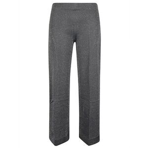 CIRCUS HOTEL Women's Sparkle Wide-Leg Pants Women GREY